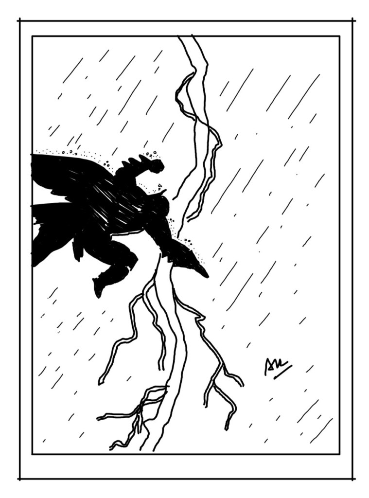 Batman Fan Art inspired from the 'The Dark Knight Returns'